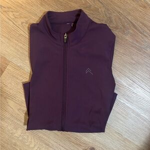 Oner Active Deep Purple Zip-Up Jacket